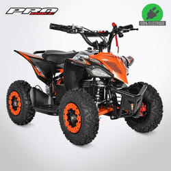 Pocket Quad TIRAX 800W - Mini Quad Enfant Électrique 800 W - Orange