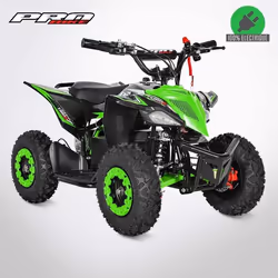 Pocket Quad TIRAX 800W - Mini Quad Enfant Électrique 800 W - Vert