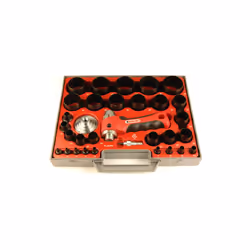 Coffret emporte pièces BOEHM à poignée de sécurité Emporte-pièces jumelable système BOEHM Coffret moulé en polypropylène 320 ...