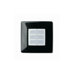 Nice - Support de télécommande / Emetteur Opla plaque murale carré noir