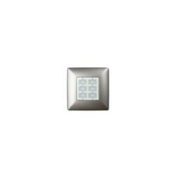 Nice - support mural carré aluminium wsa pour way