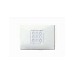 Nice - Support de télécommande/Emetteur Opla plaque murale rectangulaireblanc