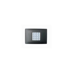 Nice - Support de télécommande/Emetteur Opla plaque murale rectangulairenoir