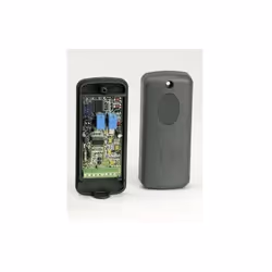 Descriptif Récepteur universel bicanaux 12/24 VAC/DC en 433.92MHz. Dimensions et poids 108X46X23mm 65g