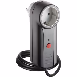 Descriptif Récepteur radio dans un boîtier à prise (Variante Allemande). L'appareil électrique branché peut être allumé ou ét ...