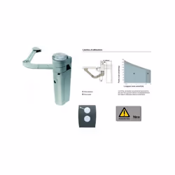 Descriptif Pour un portail à un battant de 1,8 m. Particulièrement conseillé pour les portails en bois ou PVC. Opérateur élec ...