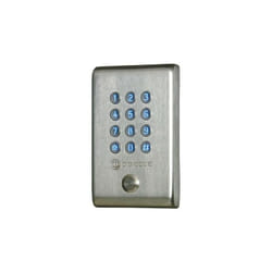 Digicode kcien en inox rétro éclairé, 2 relais Cdvi
