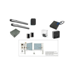 Kit motorisation toonakit + batterie secours pour portails battants Nice Voir NITOONA4024BAT