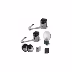 Descriptif Le kit contient : - 2 opérateurs électromécaniques montage apparent : NIHK7024 (avec logique de commande intégrée) ...