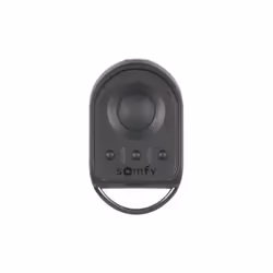 Télécommande KEYGO T4P de marque SOMFY - 4 boutons - fréquence 433.420 Mhz - pile CR2430 et notice fournies. - Dimensions : 5 ...