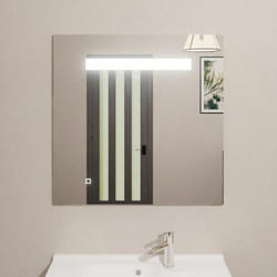 Miroir lumineux Elegance 80x80 cm - avec interrupteur sensitif