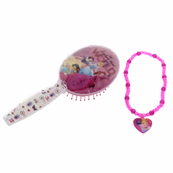 KD Group Brosse et collier Disney Princesses, 3 an(s), Multicolore, 2 pièce(s)