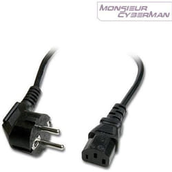 Câble dAlimentation - Non spécifié - Compatible PC/Mac - Noir - Pour Imprimante/Fax/Scanner