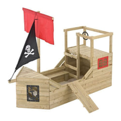 Cabane bateau pirate Galleon en bois