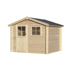 Chalet en bois 6.05 m² Ystad Avec plancher + gouttière