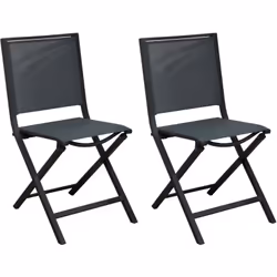 Aspect Matériau principal Toile polyester enduite perforée Matériaux secondaires Aluminium Autres dimensions Hauteur d'assise ...