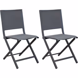 Aspect Matériau principal Toile polyester enduite perforée Matériaux secondaires Aluminium Autres dimensions Hauteur d'assise ...