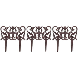 Esschert Design - Bordurette en fonte Elegance Lot de 3