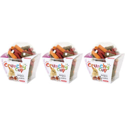 Crunchy cup betteraves - luzerne et carottes 180gr (Lot de 3)