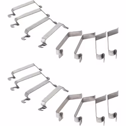 Aspect Matériau principal Acier inoxydable Dimensions Longueur (en cm) 13 Autres caractéristiques Composition Lot de 16 resso ...