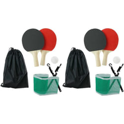 Mister Gadget - Jeu mini ping pong mobile (Lot de 2)