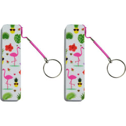 The Concept Factory - Batterie de secours Flamant rose (Lot de 2)