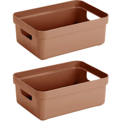 Sunware - Boîte de rangement Sigma Home Box 9L (Lot de 2)