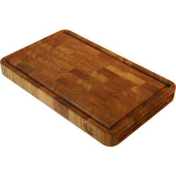 Ecofurn - Planche à découper en chêne huilé avec huile de lin offerte Cut 40 x 25 cm