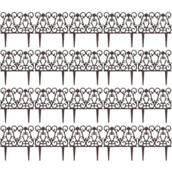 Esschert Design - Bordure de jardin en fonte victorienne Lot de 20