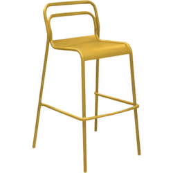 Aspect Coloris Tournesol Finitions Epoxy Matériau principal Aluminium Autres dimensions Hauteur d'assise (en cm) 79,50 Dimens ...