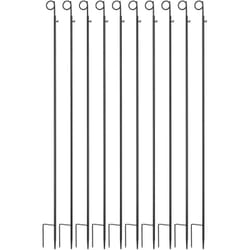 Esschert Design - Support pour guirlande et éclairages extérieurs (Lot de 10)