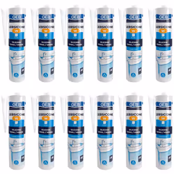 Présentation Silicone pour surfaces émaillées (lavabos, baignoires, douches, carrelage...) Excellente adhérence Anti moisissu ...
