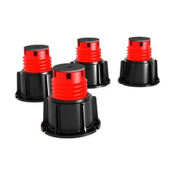 Lazer - 4 plots Stabilibac - pieds pour bac à douche 150620