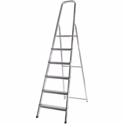 L'escabeau pliable 6 marches en aluminium Selekta Alu L'escabeau 6 marches Selekta Alu permet d'accéder à une hauteur maximal ...