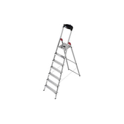 Hailo - Escabeau 7 marches - Hauteur max. de travail 3.50m - 8507-001