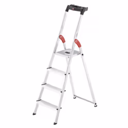 L’escabeau pliable Hailo L60 4 marches est la solution idéale pour tous vos travaux domestiques. Léger, stable et ultra sécur ...