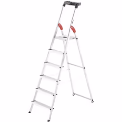 L'escabeau L60 6 marches permet d'accéder à une hauteur maximale de 3m30 pour effectuer des travaux d'entretien de la maison, ...