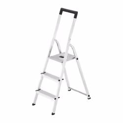 L'escabeau 3 marches en aluminium Hailo L40 L'escabeau L40 3 marches permet d'accéder à une hauteur maximale de 2m65 pour eff ...