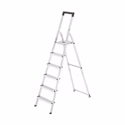 L'escabeau 6 marches en aluminium Hailo L40 L'escabeau L40 6 marches permet d'accéder à une hauteur maximale de 3m30 pour eff ...