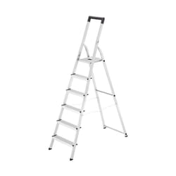 Escabeau domestique pliable en aluminium 6 marches ultra léger Hailo L40