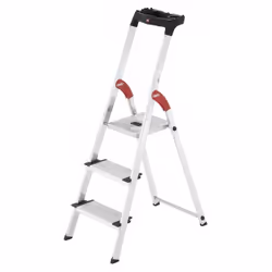 Escabeau ProfiStep® XXL - 3 marches larges- 2,37m - en alu
