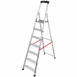 L'escabeau professionnel 7 marches Hailo Alu Pro L'escabeau Alu Pro 7 marches permet d'accéder à une hauteur maximale de 3m60 ...