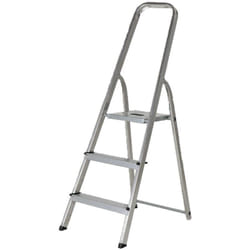 Escabeau domestique pliable Selekta MixAlu - 3 marches - 2,37m - Hailo
