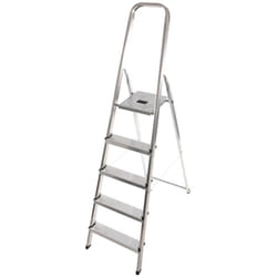 Escabeau domestique pliable Selekta MixAlu - 5 marches - 2,81m