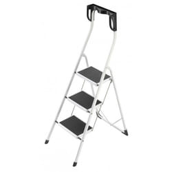 Hailo - Marchepied pliant 3 marches Ht d'accès 250 cm garde-corps avec coques protège-genoux - Safety Plus