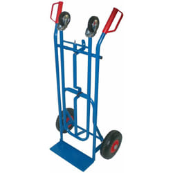 Diable universel transformable 250 Kg - Roues increvable pu ø 260mm - Hailo