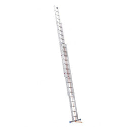 Hailo - Echelle coulissante à corde 3 plans 3x14 échelons 150 kg