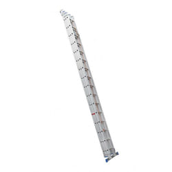 Hailo - Echelle coulissante à corde 3 plans 3x16 échelons 150 kg