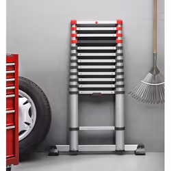 Hailo 7113-132 échelle Echelle télescopique Aluminium, Noir, Rouge - Vue supplémentaire 10