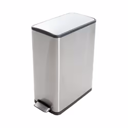 La poubelle de cuisine tri sélectif 2 bacs à pédale 40L (20+20) Hailo Profil La démarche de trier ses déchets est devenue sys ...